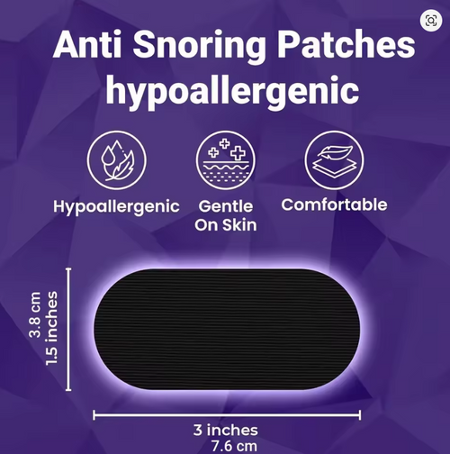 Anti-Snoring Nose Patch – Natural Sleep Aid