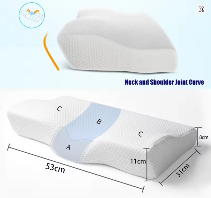 Cervical Pillow for Neck & Shoulder Pain Relief
