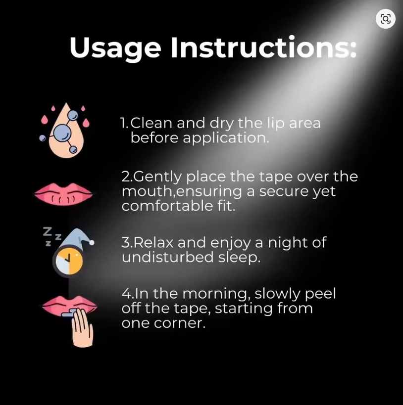 Anti-Snoring Nose Patch – Natural Sleep Aid