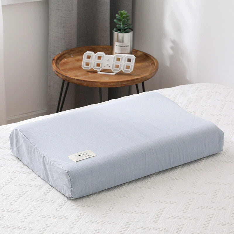 Soft Pillowcase – Zippered Cotton Linen Cover (40x60cm)