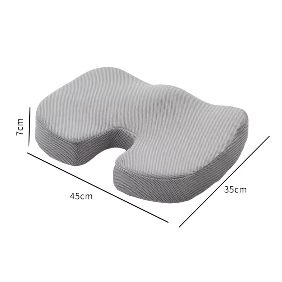 Orthopedic Seat Cushion for Hip & Tailbone Pain Relief
