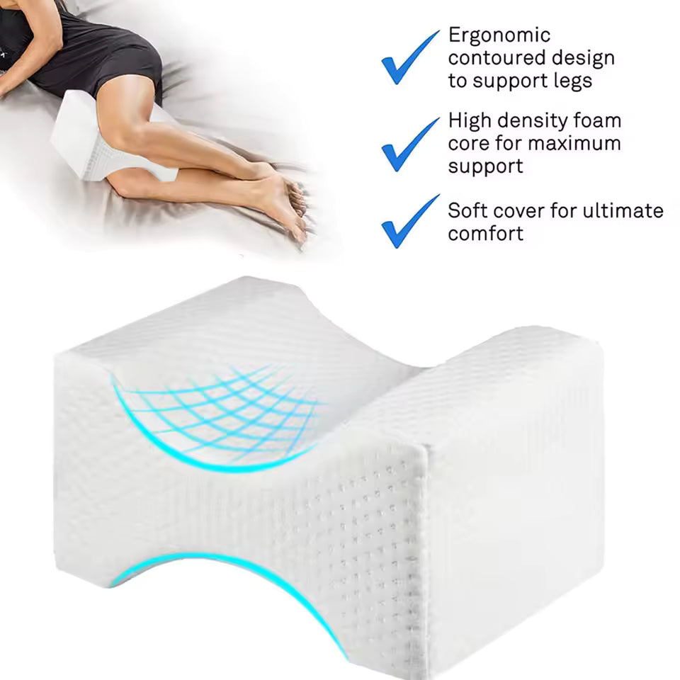 Orthopedic Knee Pillow – Relieve Back Pain & Improve Sleep Posture