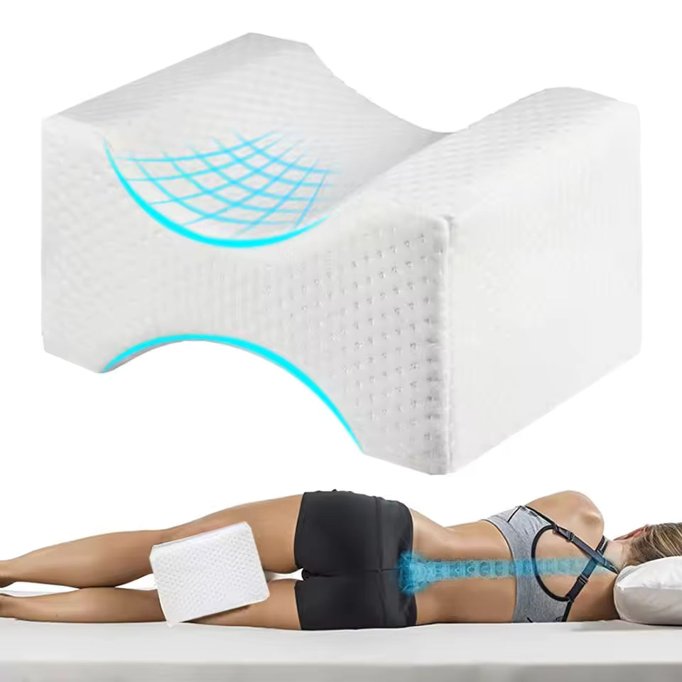 Orthopedic Knee Pillow – Relieve Back Pain & Improve Sleep Posture