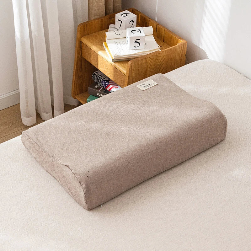 Soft Pillowcase – Zippered Cotton Linen Cover (40x60cm)
