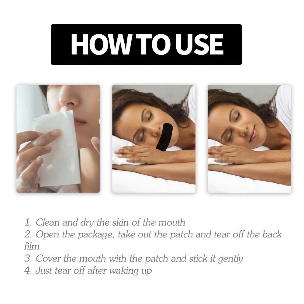 Anti-Snoring Nose Patch – Natural Sleep Aid