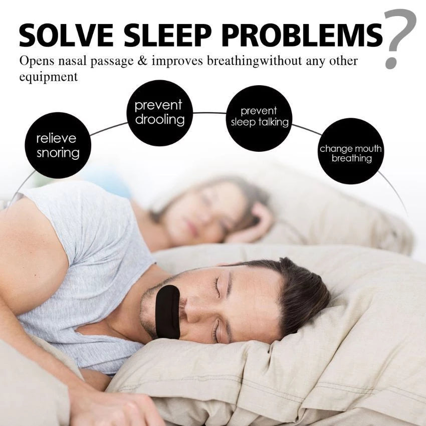 Anti-Snoring Nose Patch – Natural Sleep Aid